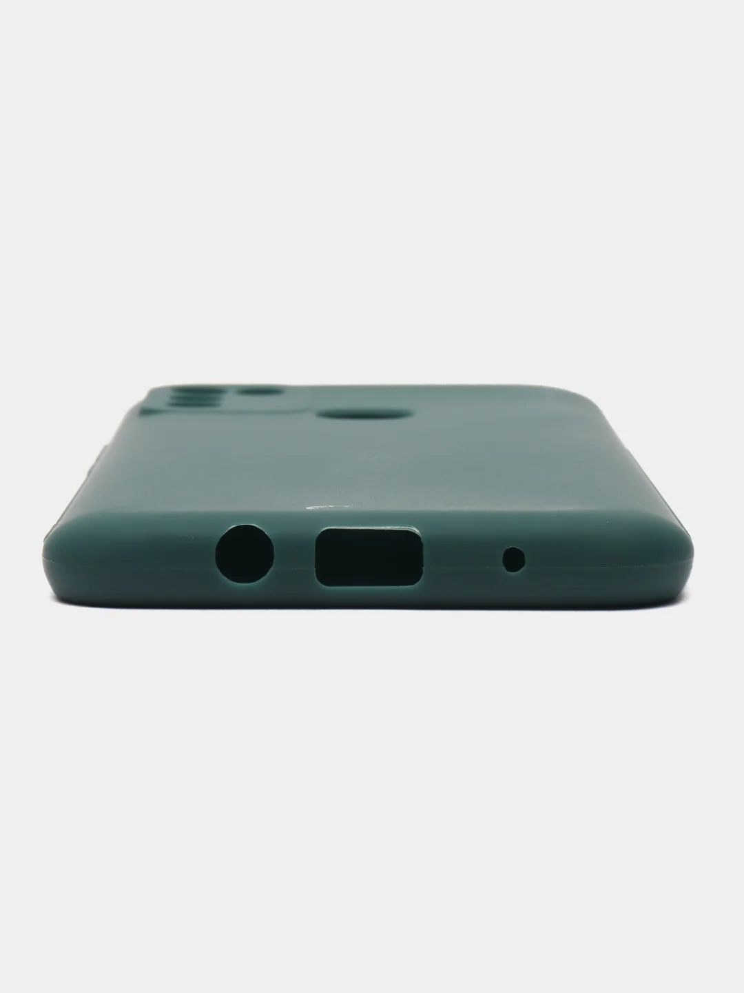 Зеленый чехол матовый Infinix Hot 20, 20i, 10 Play, 10s, 11 Play, 12 Play, 12i, Note 12, Smart 6+