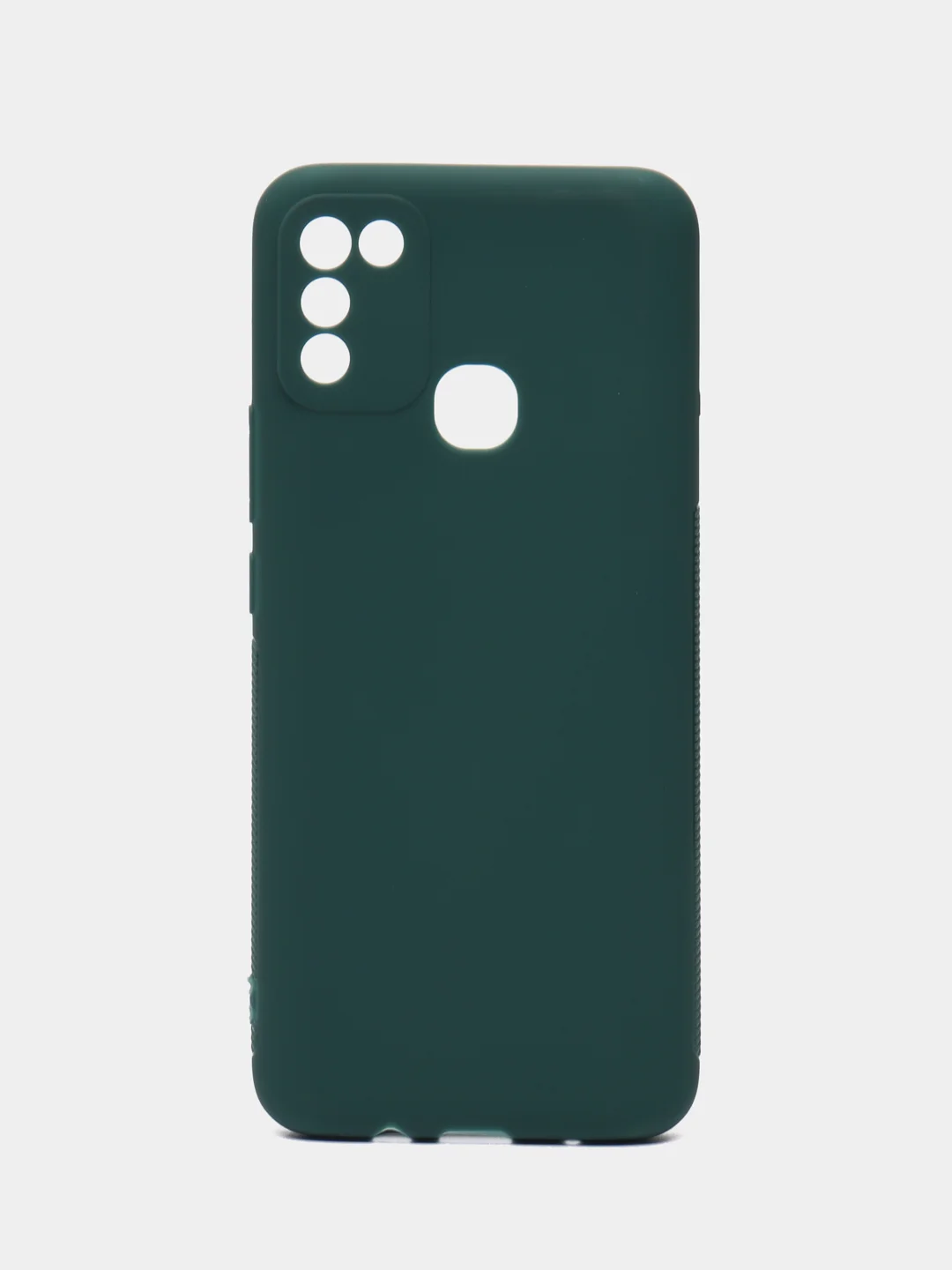 Зеленый чехол матовый Infinix Hot 20, 20i, 10 Play, 10s, 11 Play, 12 Play, 12i, Note 12, Smart 6+