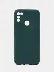 Зеленый чехол матовый Infinix Hot 20, 20i, 10 Play, 10s, 11 Play, 12 Play, 12i, Note 12, Smart 6+