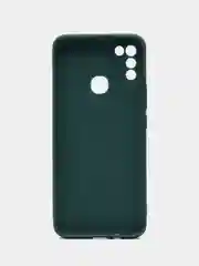 Зеленый чехол матовый Infinix Hot 20, 20i, 10 Play, 10s, 11 Play, 12 Play, 12i, Note 12, Smart 6+
