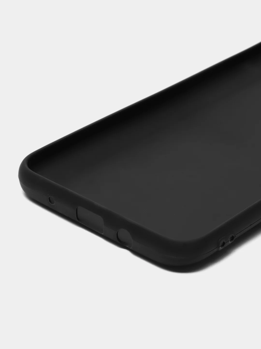 Черный чехол матовый Infinix Hot 20, 20i, 10 Play, 10s, 11 Play, 12 Play, 12i, Note 12, Smart 6+
