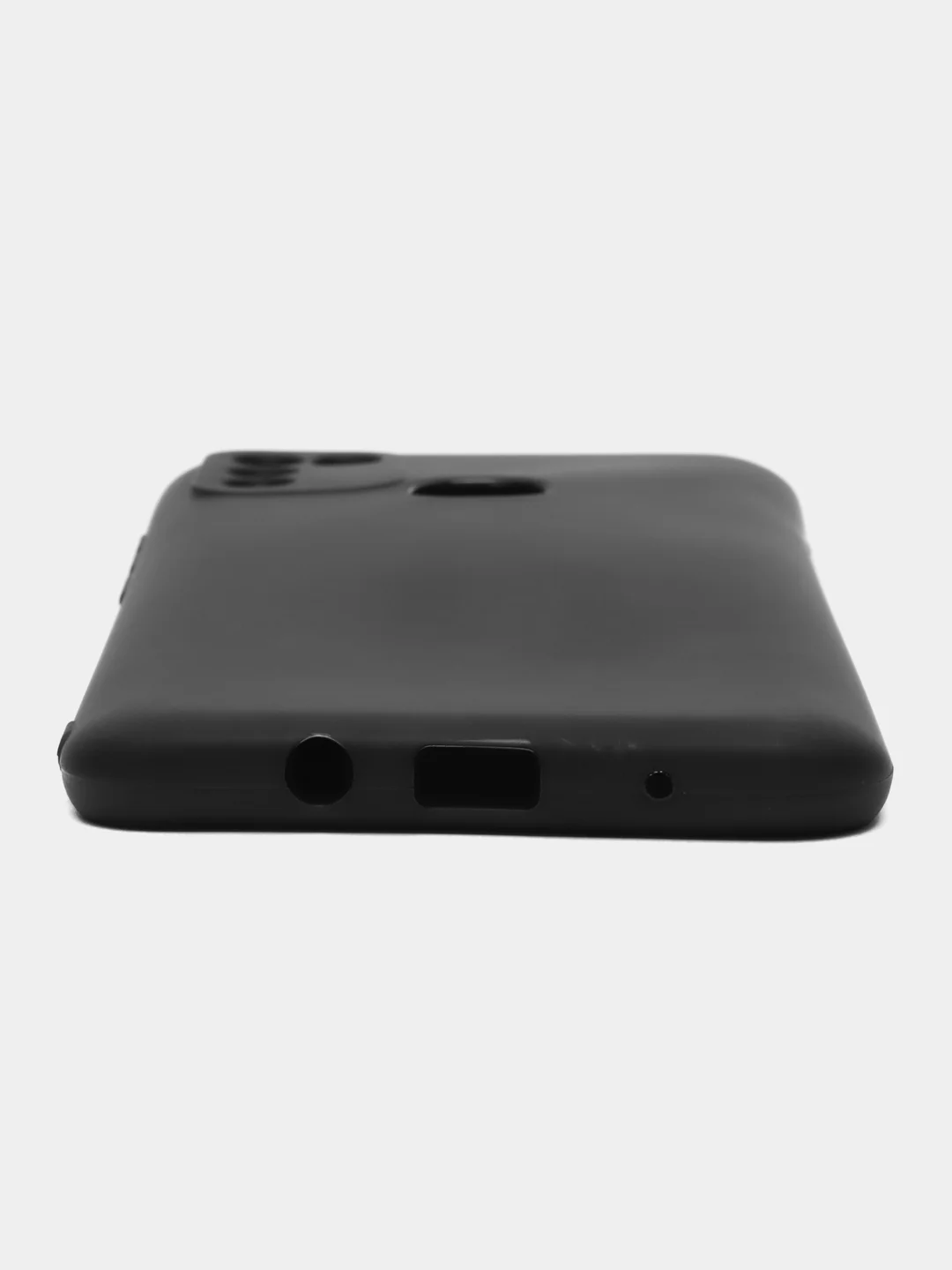 Черный чехол матовый Infinix Hot 20, 20i, 10 Play, 10s, 11 Play, 12 Play, 12i, Note 12, Smart 6+