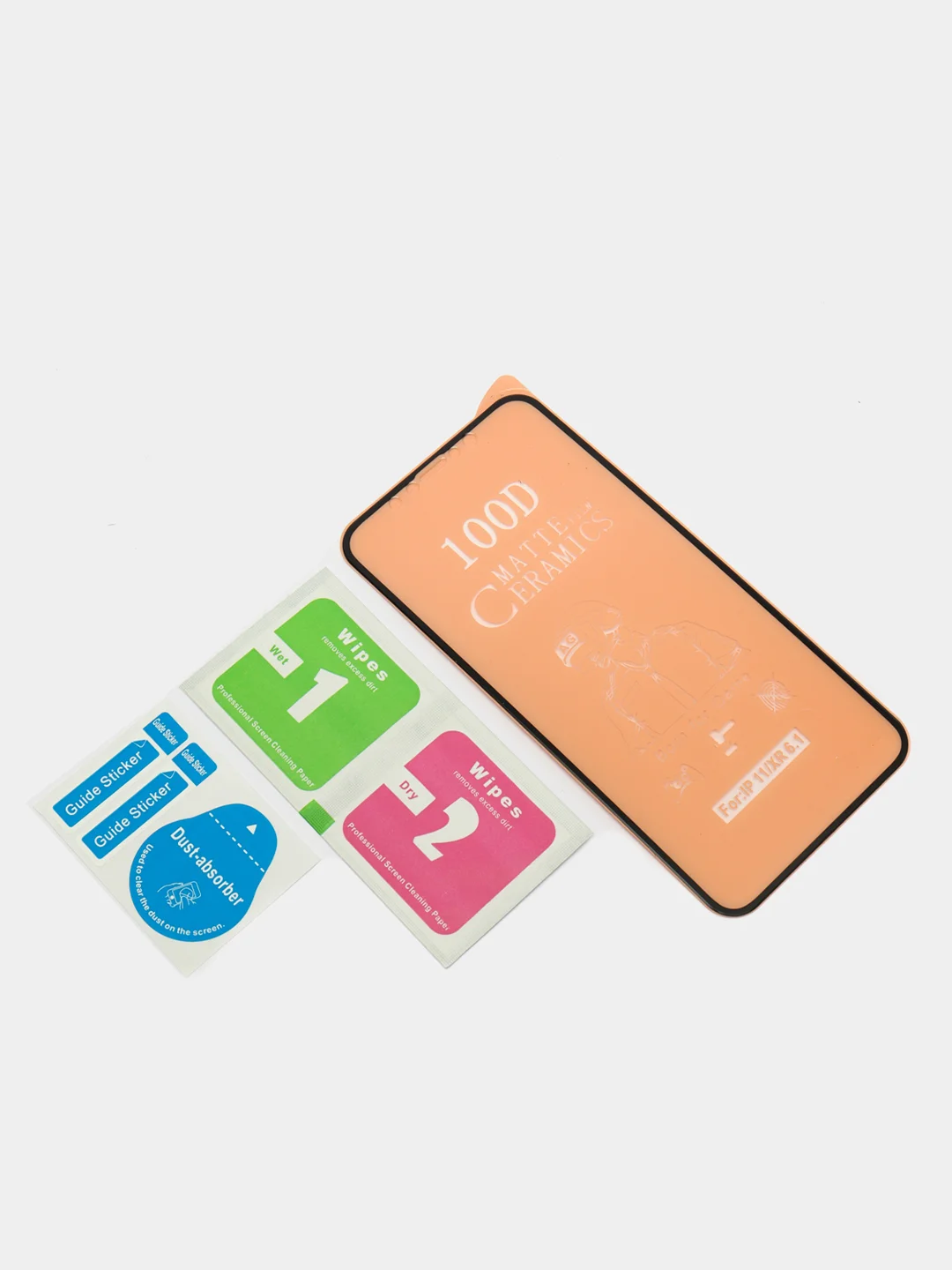 Жидкое стекло матовое на iPhone 14, 13, 12, 11, Pro Max, XS, XR, Plus, защитное