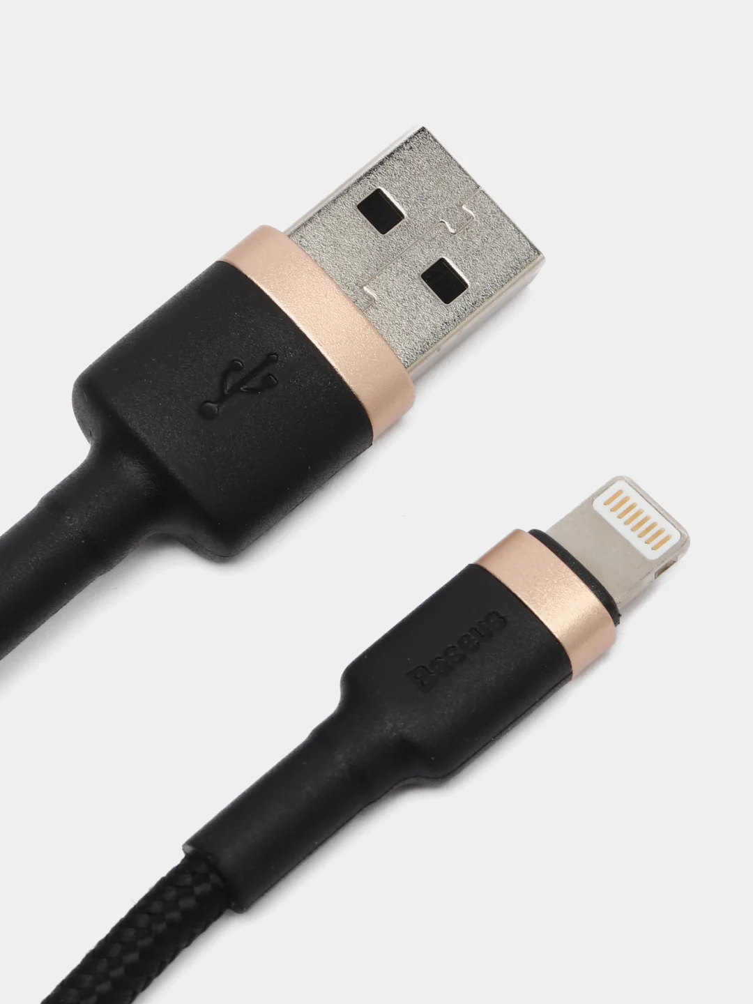 Золотистый хаки кабель Baseus Type-C, Micro USB, Афон, 3 метра Apple/Самсунг/Хонор/Xiaomi/Андроид/Redmi