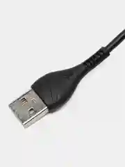 Черный сетевое зарядное устройство Hoco C12Q  + кабель micro USB Быстрая зарядка Quick Charge 3.0