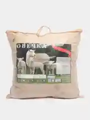 Подушка для сна Овечья шерсть 50х70 см, 70х70 см