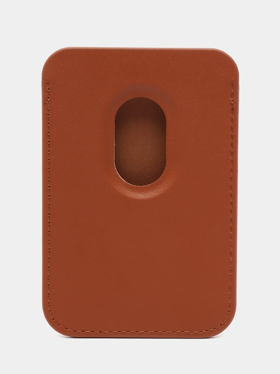 Коричневый картхолдер MagSafe iPhone 7/8/SE/XR/11/12/13/Pro/Max/mini Магнитный кошелек Айфон Магсейф