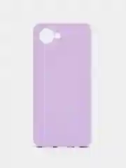 Синий чехол на Realme C30 силиконовый, цветной, матовый