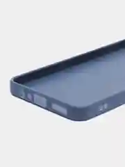 Синий чехол на Realme C30 силиконовый, цветной, матовый