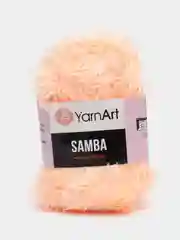 Кремовый пряжа травка YarnArt Samba, 150 м, 100 г, полиэстер