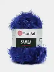 Лазурный пряжа травка YarnArt Samba, 150 м, 100 г, полиэстер