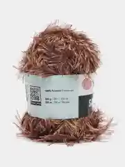 Коричневый пряжа травка YarnArt Samba, 150 м, 100 г, полиэстер