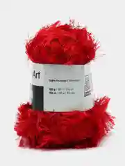 Красный пряжа травка YarnArt Samba, 150 м, 100 г, полиэстер