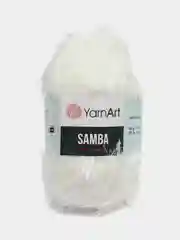 Молочный пряжа травка YarnArt Samba, 150 м, 100 г, полиэстер