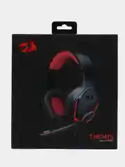 Игровые наушники  Redragon Themis красный + черный, кабель 2 м