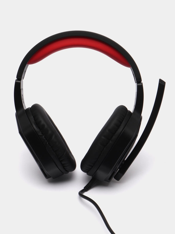 Игровые наушники  Redragon Themis красный + черный, кабель 2 м