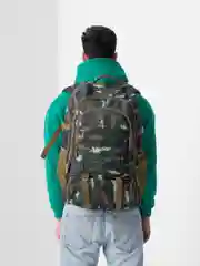 Тёмно-зелёный рюкзак туристический SPORT, тактический, 50 л