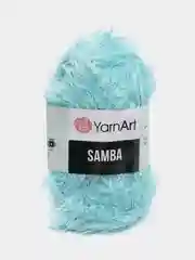 Небесно-голубой пряжа травка YarnArt Samba, 150 м, 100 г, полиэстер