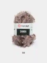 Терракотовый пряжа травка YarnArt Samba, 150 м, 100 г, полиэстер
