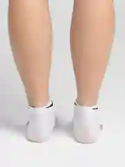 Белый носки женские, спортивные, короткие