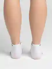 Белый носки женские, спортивные, короткие