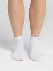 Белый носки женские, спортивные, короткие