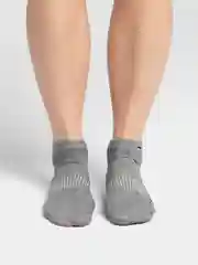 Серый носки женские, спортивные, короткие