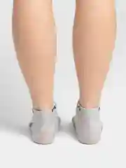 Серый носки женские, спортивные, короткие