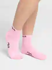 Розовый носки женские, спортивные, короткие