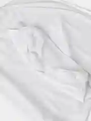 Белый детский цельный хиджаб, капр, химар