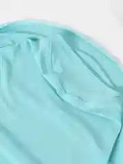 Мятный детский цельный хиджаб, капр, химар