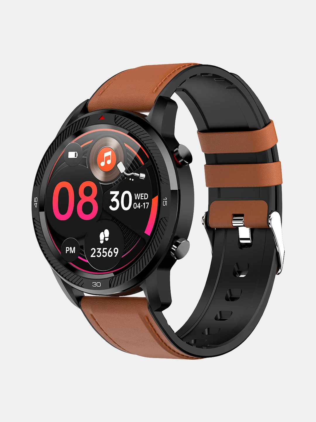 Терракотовый смарт часы Smart watch TW-27, унисекс