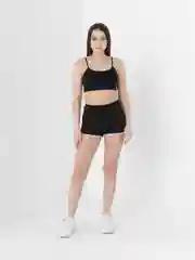 Шорты женские черные спортивные, повседневные шорты Active