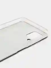 Хром чехол на Samsung Galaxy A12/M12 / Самсунг А12/М12 прозрачный, с рисунком, защита камеры