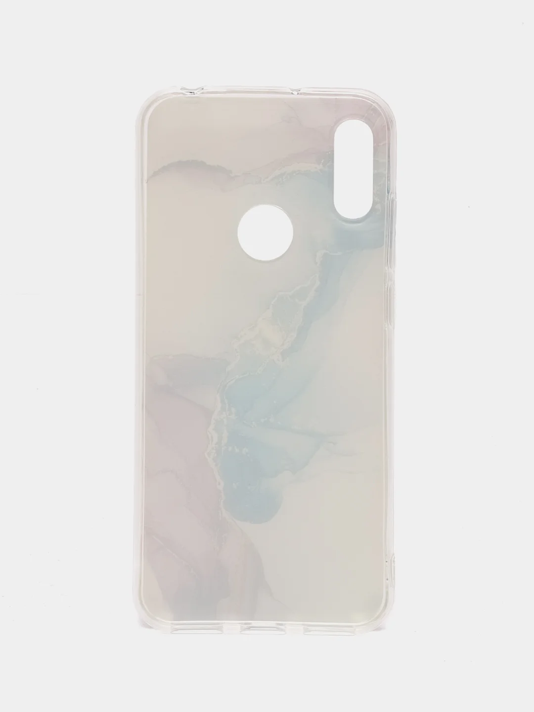 Ледяной силиконовый чехол на Honor 8A/8A Pro/Huawei Y6 2019/Y6s / Хонор 8А прозрачный, с рисунком