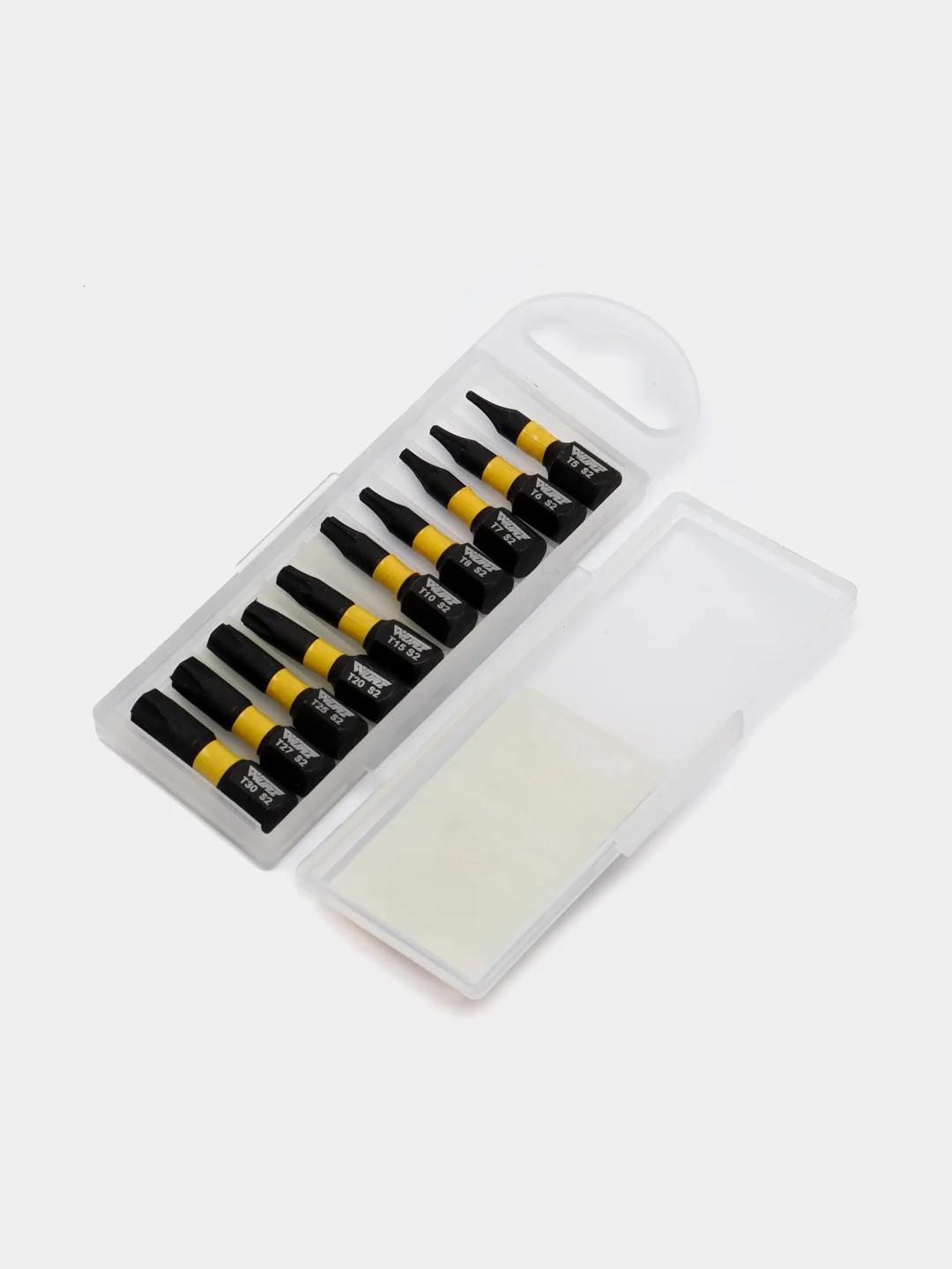 Бита набор бит для шуруповерта Torsion TORX 25мм (T5,T6,T7,T8,T10,T15,T20,T25,T27,T30), Wurz