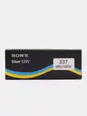 Батарейка Sony 337 (SR416SW, SR416, R337, SR337) для микронаушника, часов