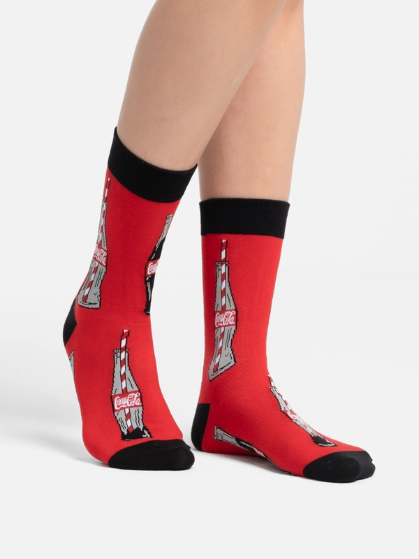 Носки женские Cola Socks, с принтом