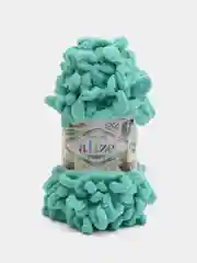 Морской пряжа с большими петельками Puffy Alize (Ализе Пуффи), разные цвета