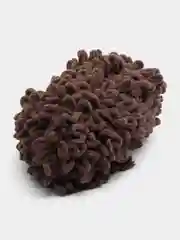 Шоколадный puffy Fine Alize пряжа маленькими петельками