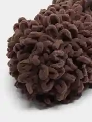 Шоколадный puffy Fine Alize пряжа маленькими петельками