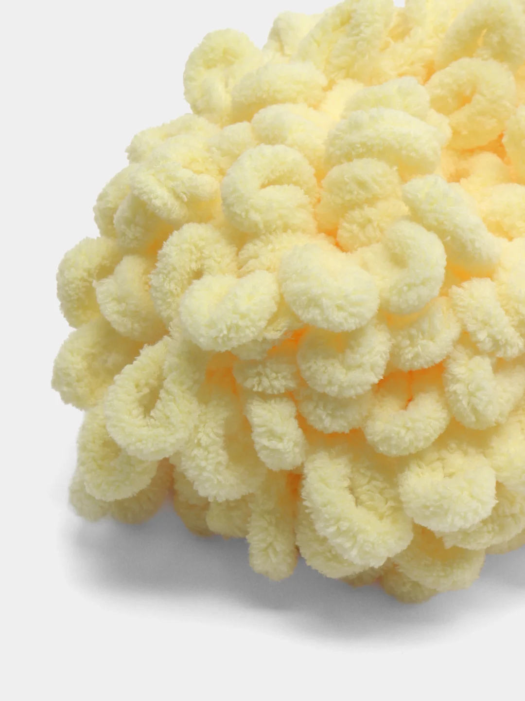 Желтый пряжа с большими петельками Puffy Alize (Ализе Пуффи), разные цвета