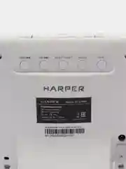 Мятный радиочасы с будильником Harper HCLK-2060, повторный сигнал, AM и FM-диапазон,LED-подсветка
