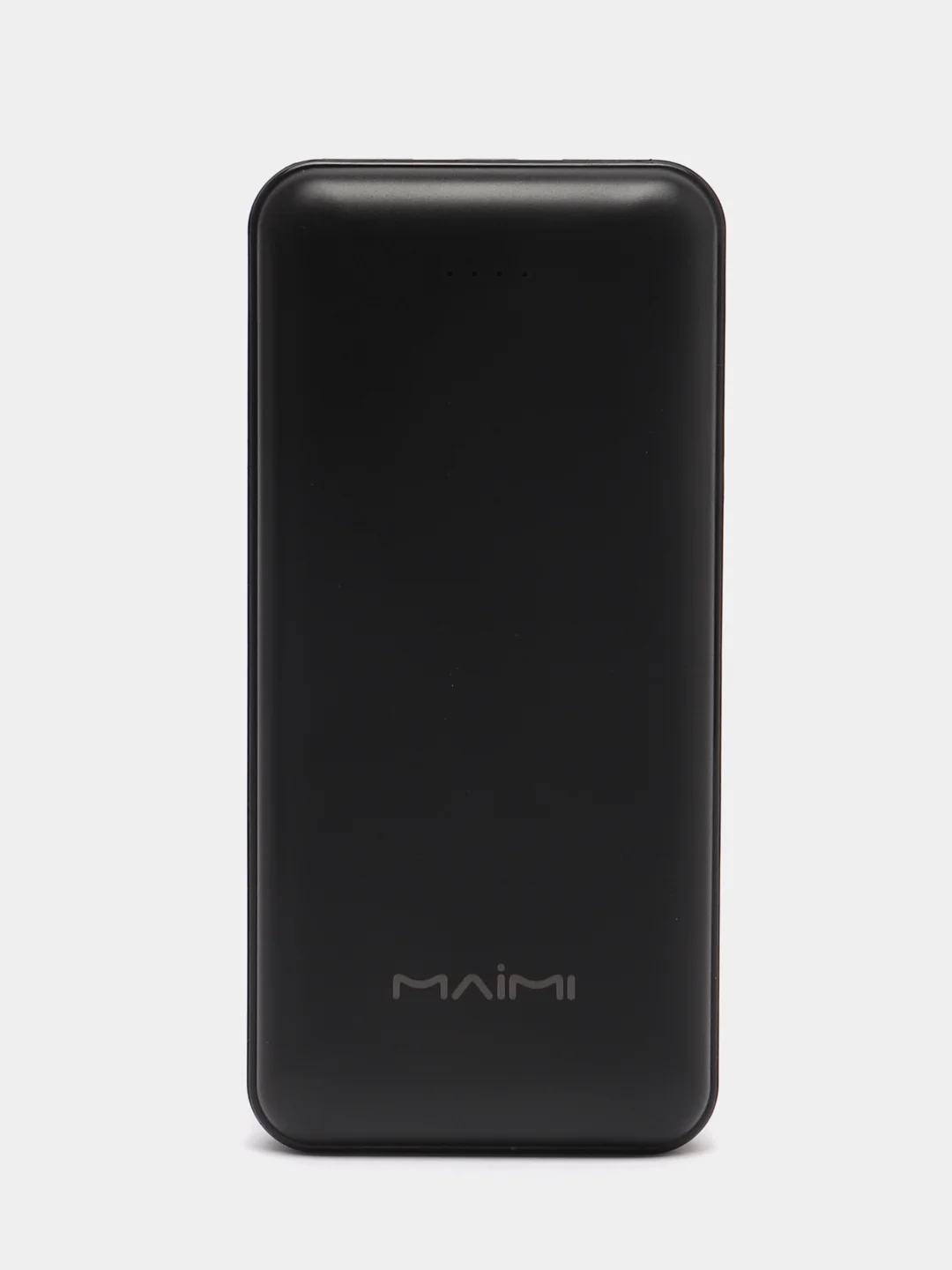 Черный портативное зарядное устройство PowerBank 20000 mAh