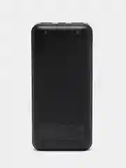 Черный портативное зарядное устройство PowerBank 20000 mAh