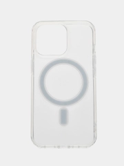 Прозрачный чехол MagSafe для iPhone 11, 11 Pro, 12 mini, 13 mini, 14 Pro, 14 Pro Max