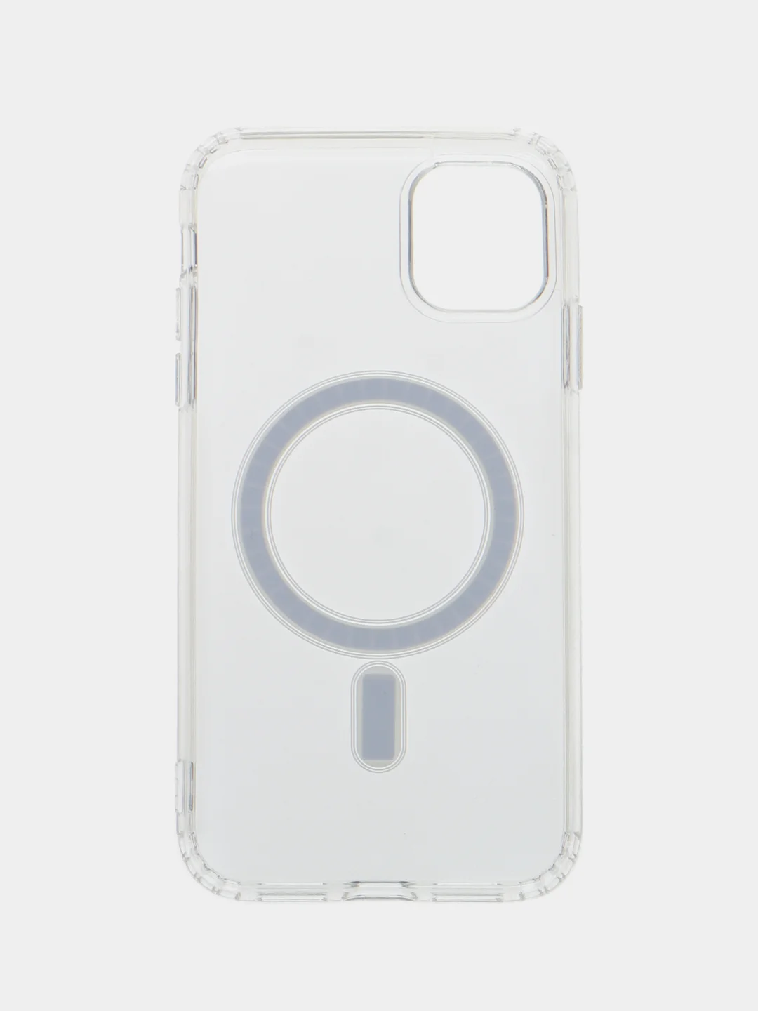 Прозрачный чехол MagSafe для iPhone 11, 11 Pro, 12 mini, 13 mini, 14 Pro, 14 Pro Max