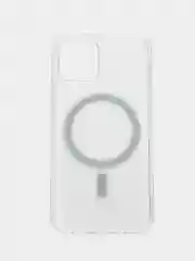 Прозрачный чехол MagSafe для iPhone 11, 11 Pro, 12 mini, 13 mini, 14 Pro, 14 Pro Max