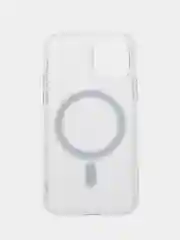 Прозрачный чехол MagSafe для iPhone 11, 11 Pro, 12 mini, 13 mini, 14 Pro, 14 Pro Max