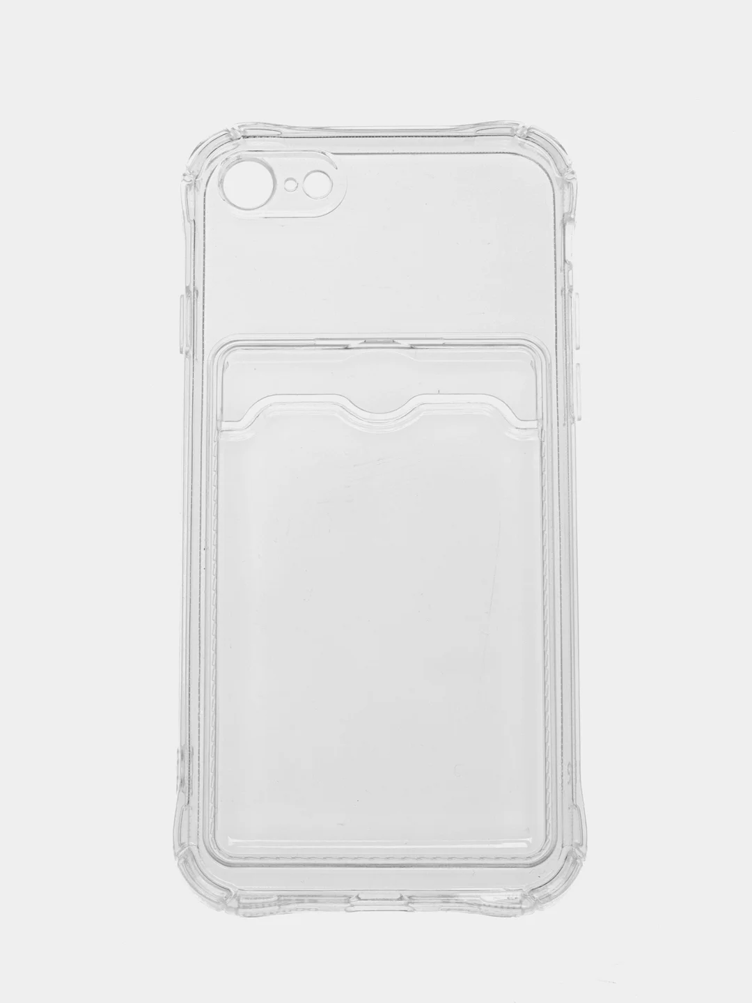 Оранжевый чехол с карманом для карт iPhone XR, 11, 12, 13, 14, 15, Pro, Pro Max, Plus, 7, 8, айфон